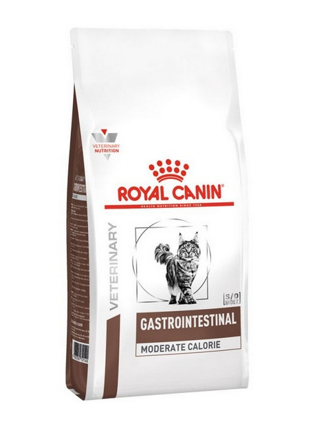 Royal Canin Veterinary Diet Feline Gastrointestinal Moderate Calorie 2kg