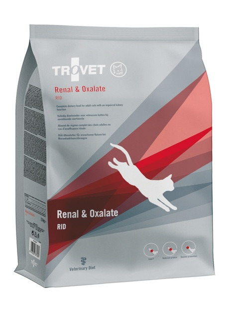 Trovet RID Renal & Oxalate dla kota 2,5kg