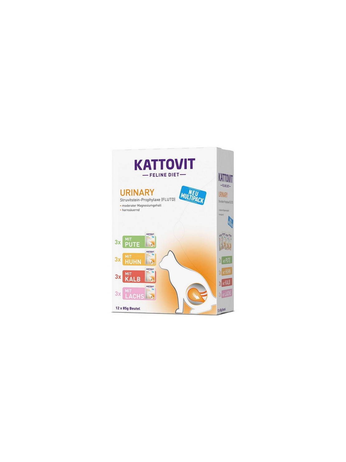 Kattovit Feline Diet Urinary Multipack saszetki 12x85g