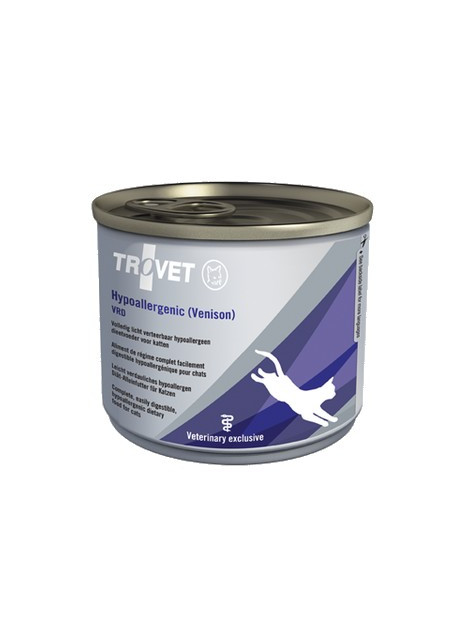 Trovet VRD Hypoallergenic Dziczyzna dla kota puszka 200g