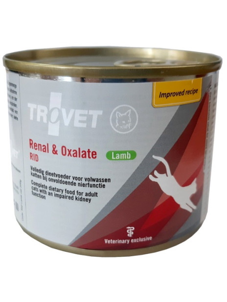 Trovet RID Renal & Oxalate dla kota jagnięcina puszka 200g