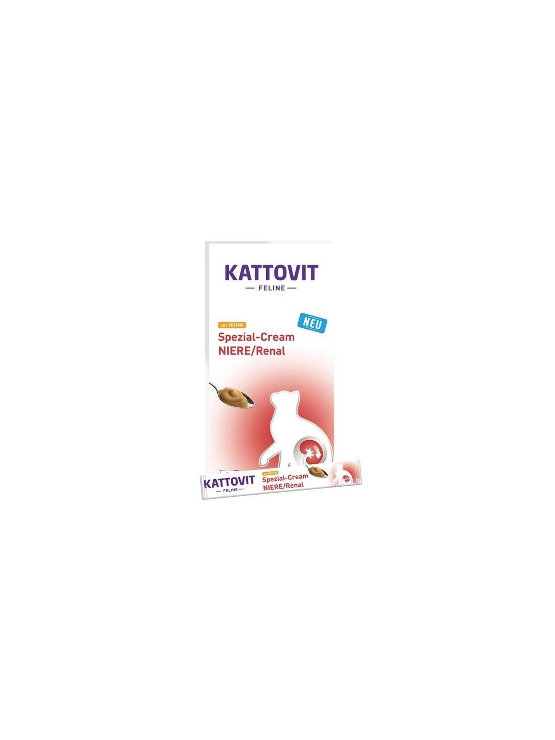 Kattovit Feline Pasta Renal Cream 90g (6x15g)