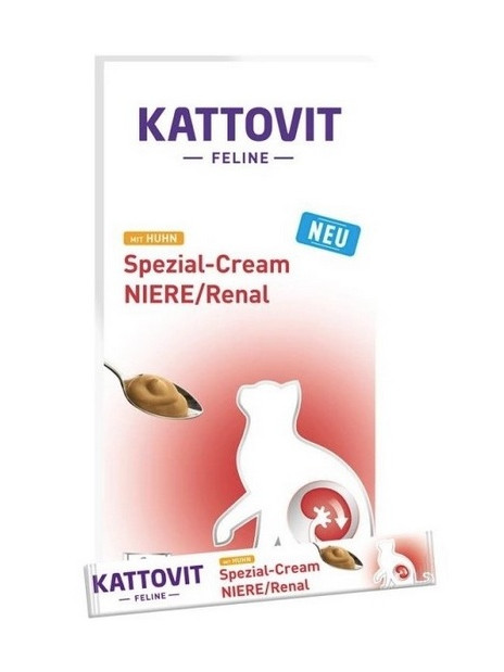 Kattovit Feline Pasta Renal Cream 90g (6x15g)