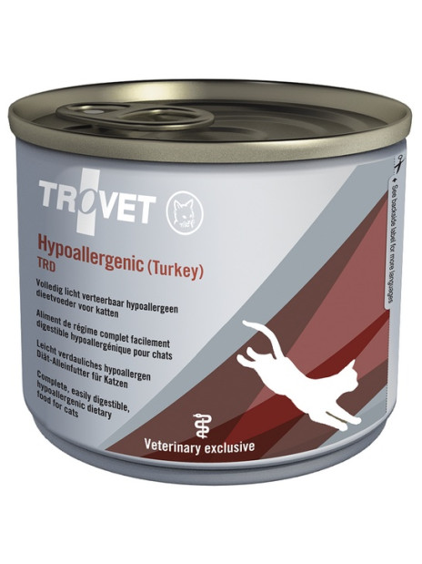 Trovet TRD Hypoallergenic Indyk dla kota puszka 200g