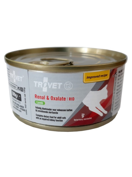 Trovet RID Renal & Oxalate dla kota jagnięcina puszka 100g