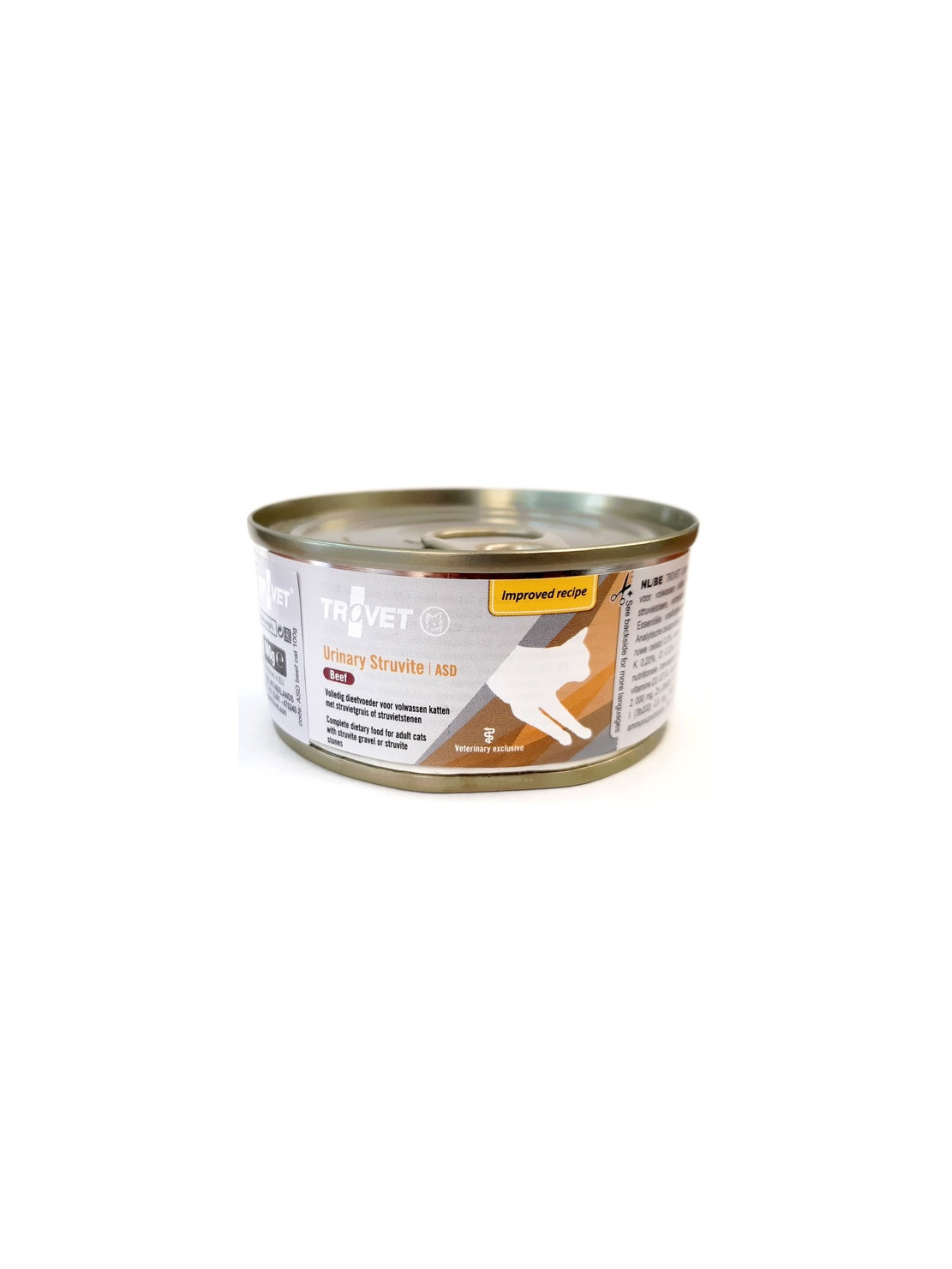 Trovet ASD Urinary Struvite dla kota wołowina puszka 100g