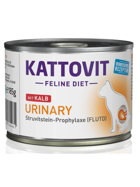 Kattovit Feline Diet Urinary cielęcina puszka 185g