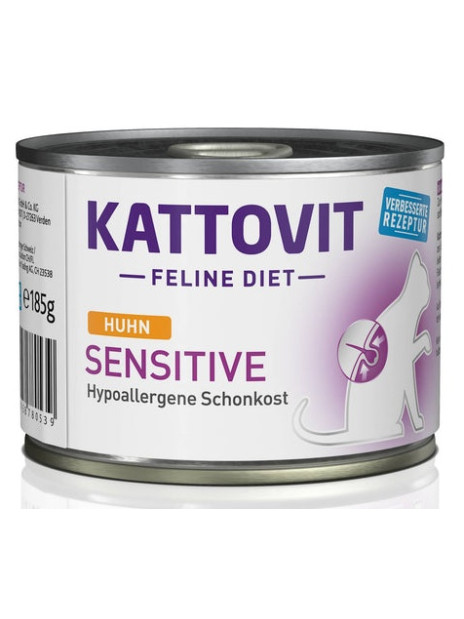 Kattovit Feline Diet Sensitive kurczak puszka 185g
