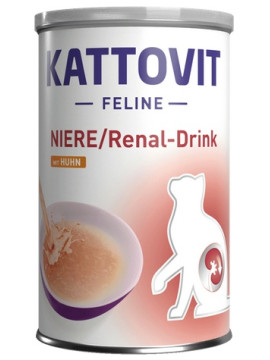 Kattovit Feline Drink Niere/Renal kurczak napój 135ml