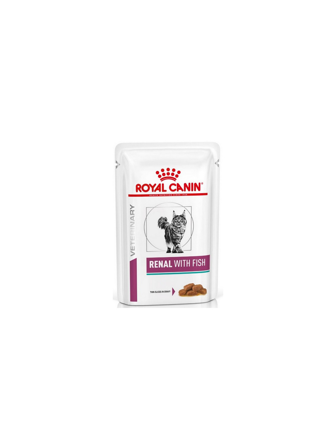 Royal Canin Veterinary Diet Feline Renal Ryba saszetka 85g