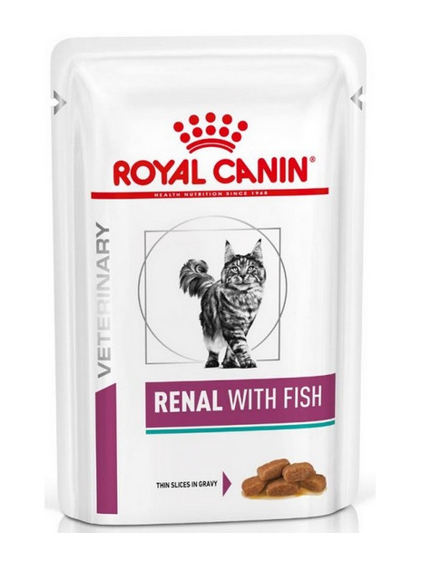 Royal Canin Veterinary Diet Feline Renal Ryba saszetka 85g