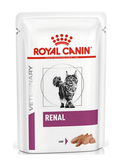 Royal Canin Veterinary Diet Feline Renal Loaf saszetka 85g
