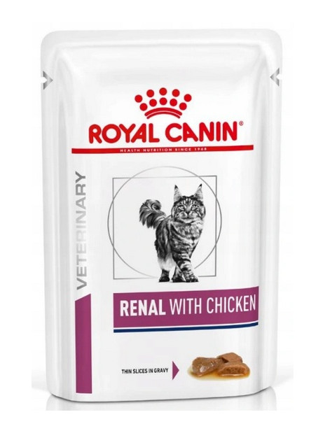 Royal Canin Veterinary Diet Feline Renal Kurczak saszetka 85g