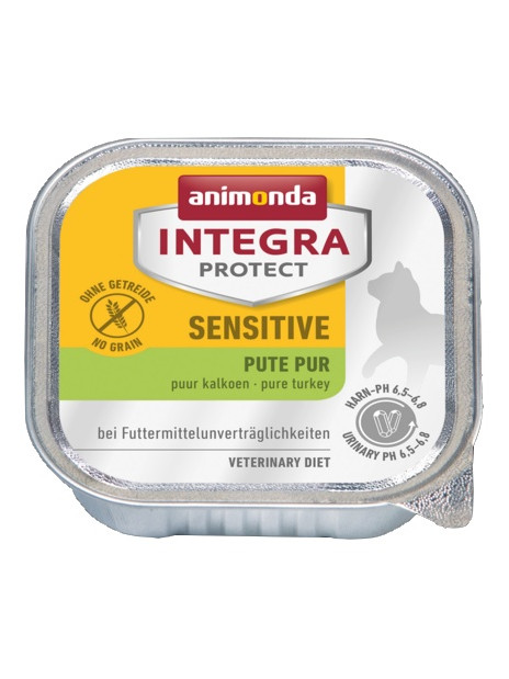 Animonda Integra Protect Sensitive dla kota - z indykiem tacka 100g