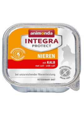 Animonda Integra Protect Nieren dla kota - z cielęciną tacka 100g