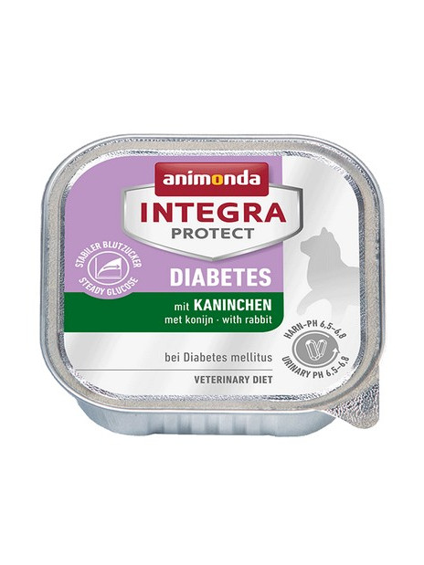 Animonda Integra Protect Diabetes dla kota - z królikiem tacka 100g