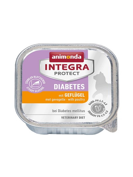 Animonda Integra Protect Diabetes dla kota - z drobiem tacka 100g