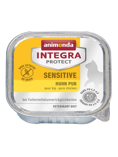Animonda Integra Protect Sensitive dla kota - z kurczakiem tacka 100g