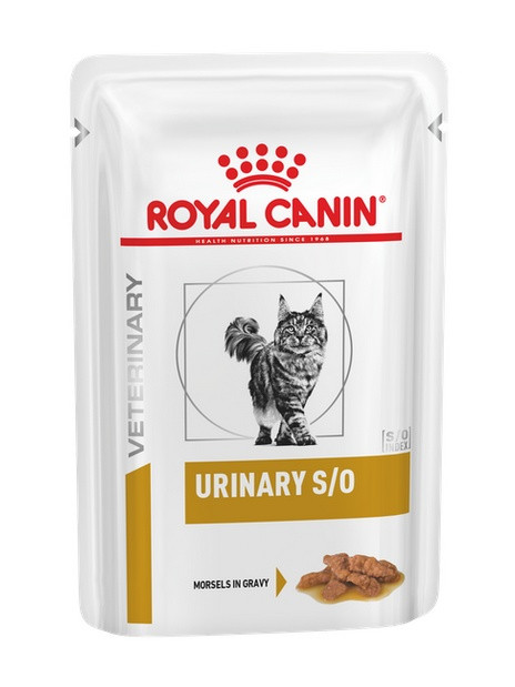 Royal Canin Veterinary Diet Feline Urinary S/O z kurczakiem w sosie saszetka 85g