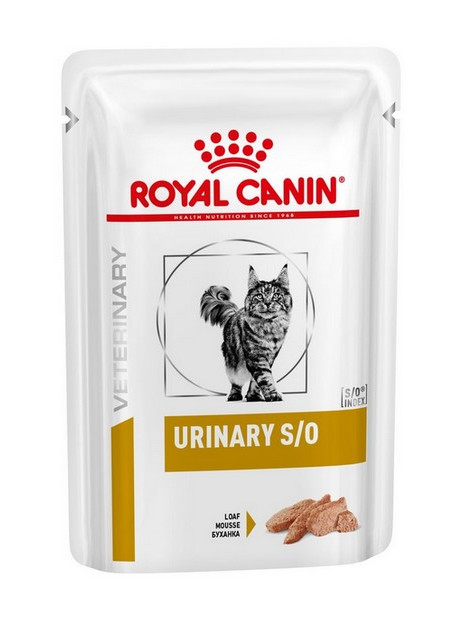 Royal Canin Veterinary Diet Feline Urinary S/O in loaf saszetka 85g