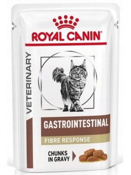 Royal Canin Veterinary Diet Feline Gastrointestinal Fibre Response w sosie saszetka 85g