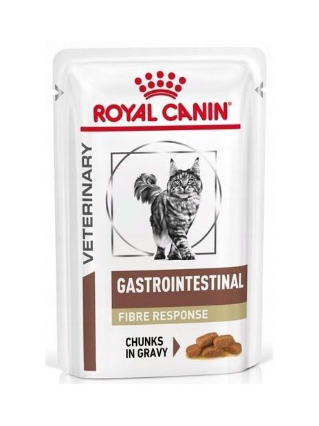 Royal Canin Veterinary Diet Feline Gastrointestinal Fibre Response w sosie saszetka 85g