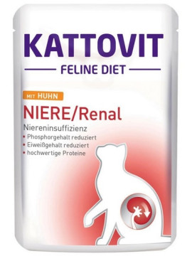 Kattovit Feline Diet Niere/Renal kurczak saszetka 85g