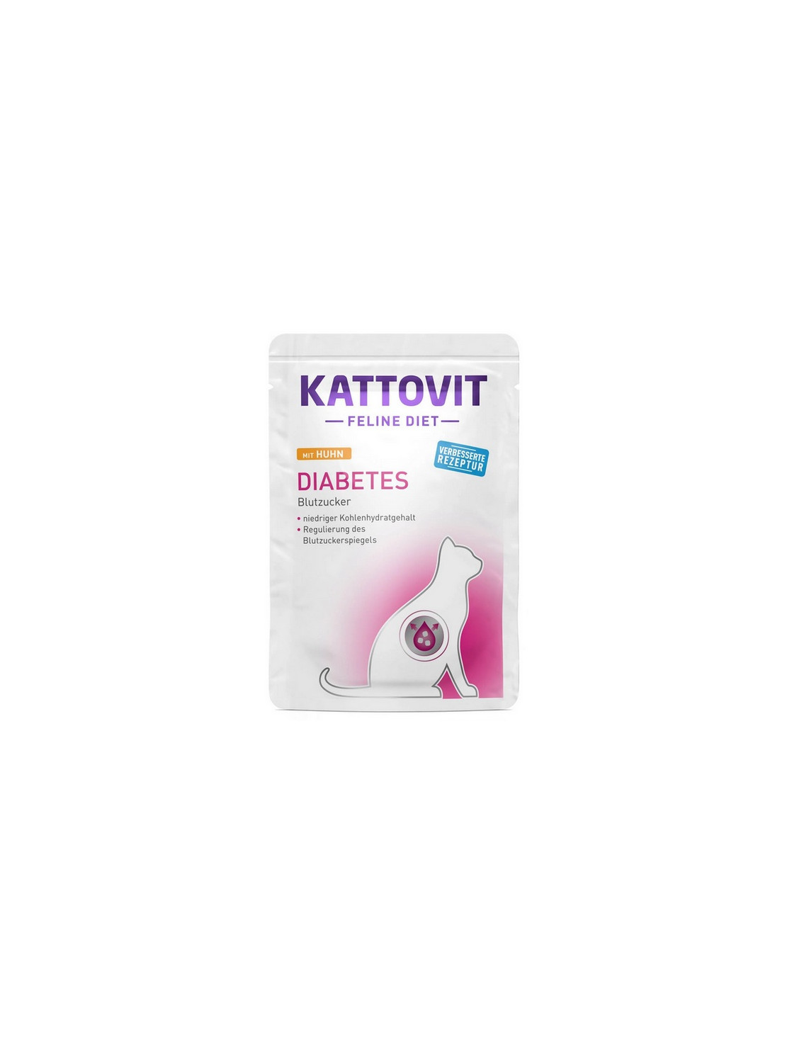 Kattovit Feline Diet Diabetes kurczak saszetka 85g