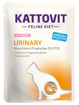Kattovit Feline Diet Urinary łosoś saszetka 85g
