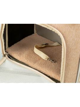 Trixie Plecak Willow do transportu psa 38x25x45cm beżowo-brązowy [TX-28831]