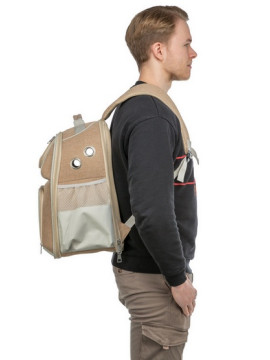 Trixie Plecak Willow do transportu psa 38x25x45cm beżowo-brązowy [TX-28831]
