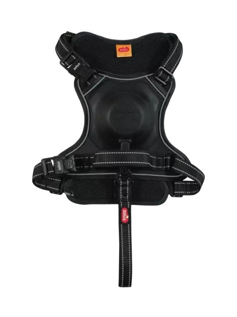 Zolux Szelki ze smyczą automatyczną Easyride XL czarne