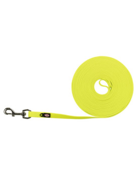 Trixie Easy Life Smycz do tropienia M-XL 10m/17mm odblaskowa żółty neonowy [20718]