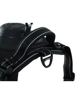 Zolux Szelki ze smyczą automatyczną Easyride XS czarne