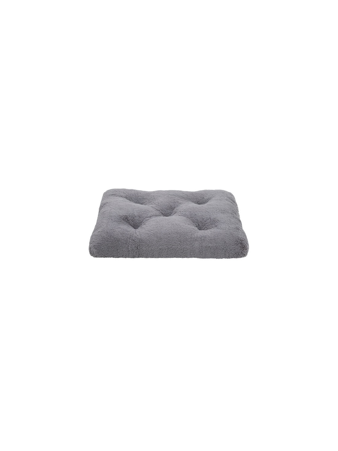 MIMIKO Pets Legowisko Shaggy prostokątne XL 85x65cm szare