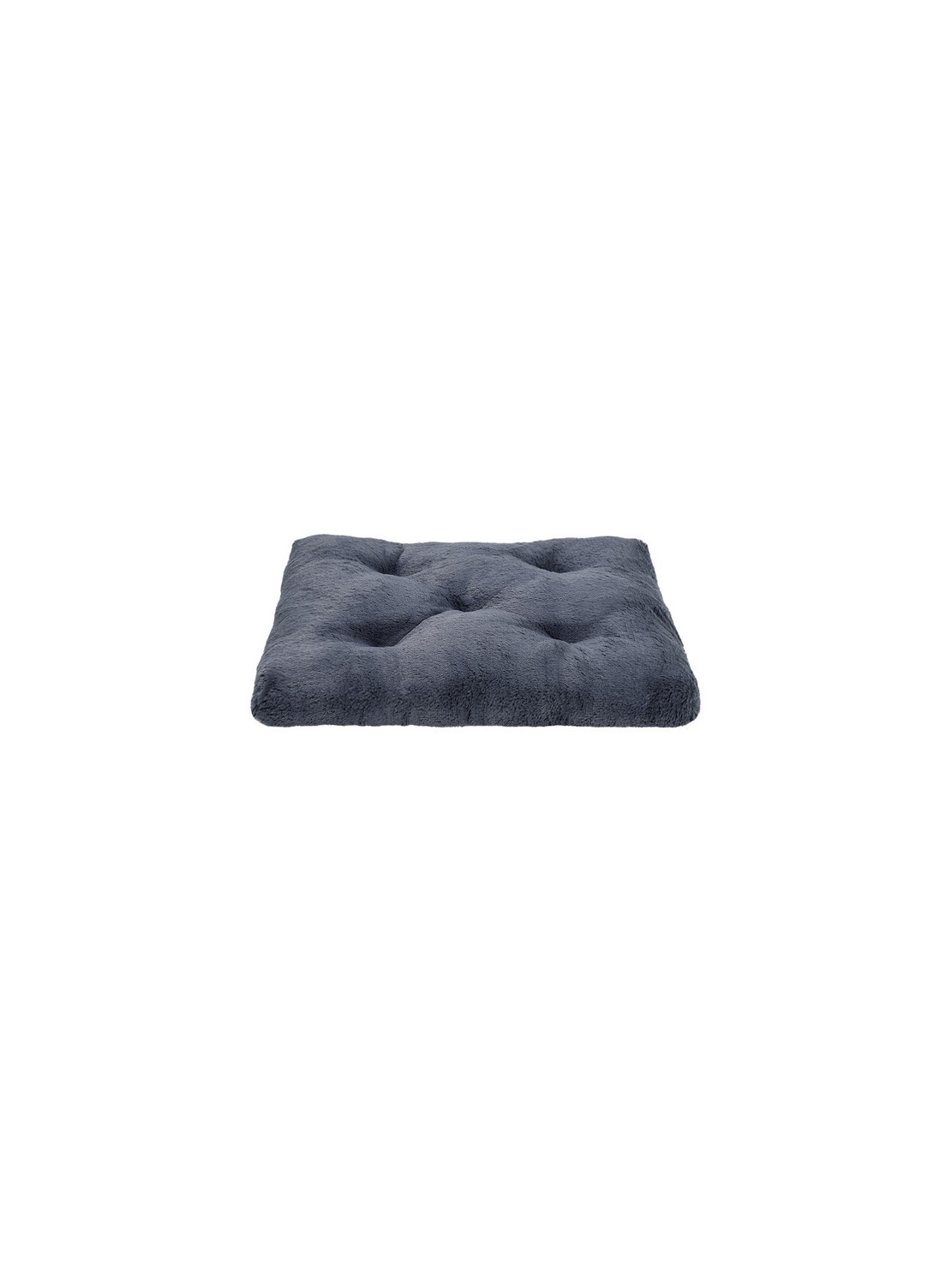 MIMIKO Pets Legowisko Shaggy prostokątne XL 85x65cm grafitowe