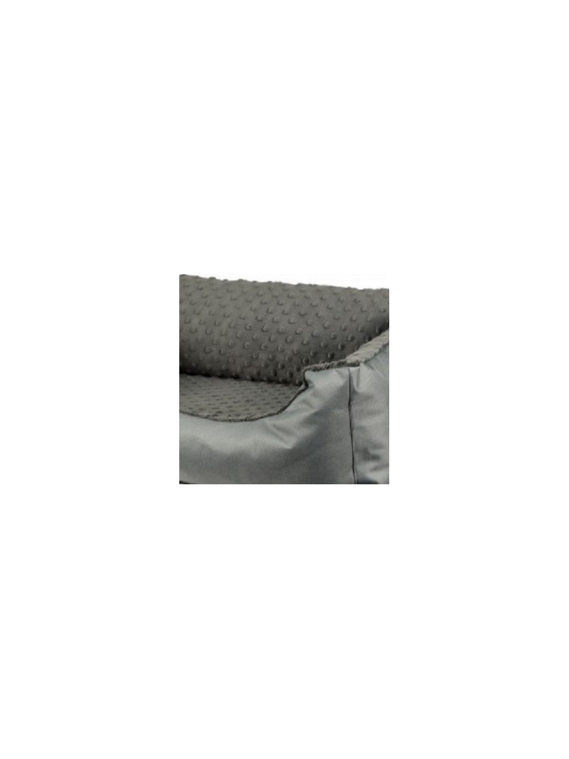 Bimbay Pokrowiec do kanapy Minky r.2 - 80x65cm szary-grafit