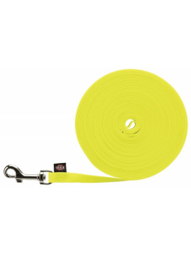 Trixie Easy Life Smycz do tropienia M-L 10m/13mm odblaskowa żółty neonowy [20727]