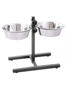 Barry King Stojak regulowany do misek 2,8L metaliczny [18342]