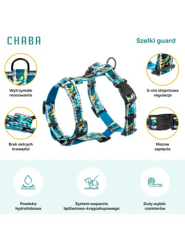 CHABA Szelki Guard Story III XL 3,0cm Carnival