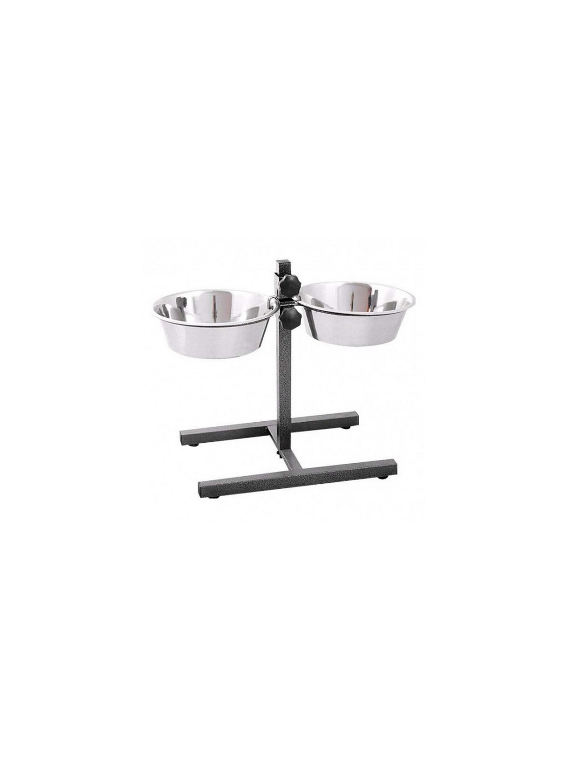 Barry King Stojak regulowany do misek 1,8L metaliczny [18341]