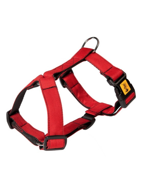 Dingo Szelki Guard dwupaskowe Scandi 3cm rozmiar L czerwone