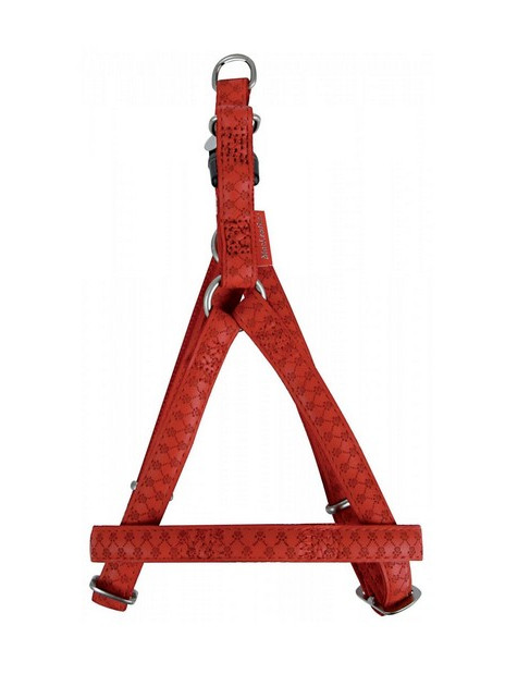 Zolux Szelki regulowane Mac Leather 25mm Czerwone [522065RO]