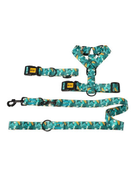 Dingo Smycz przepinana City - Monstera 2x220cm