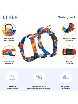 CHABA Szelki Guard Story III L 2,5cm Aussie