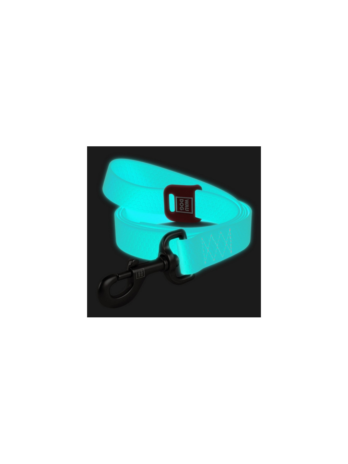 Collar WauDog Waterproof Smycz wodoodporna akumulująca światło M 20mm/183cm