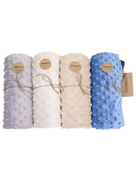 MIMIKO Pets Kocyk Minky-Dot 100x75cm beżowy