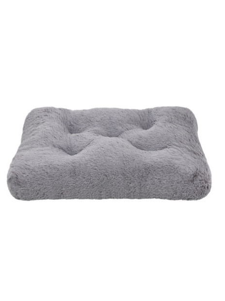 MIMIKO Pets Legowisko Shaggy prostokątne L 65x45cm szare