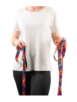 CHABA Smycz z amortyzatorem do biegania Story III L 25mm/280cm Aussie