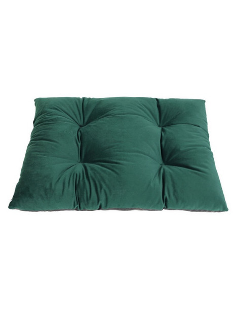 MIMIKO Pets Legowisko Poducha Velvet 70x50cm butelkowa zieleń